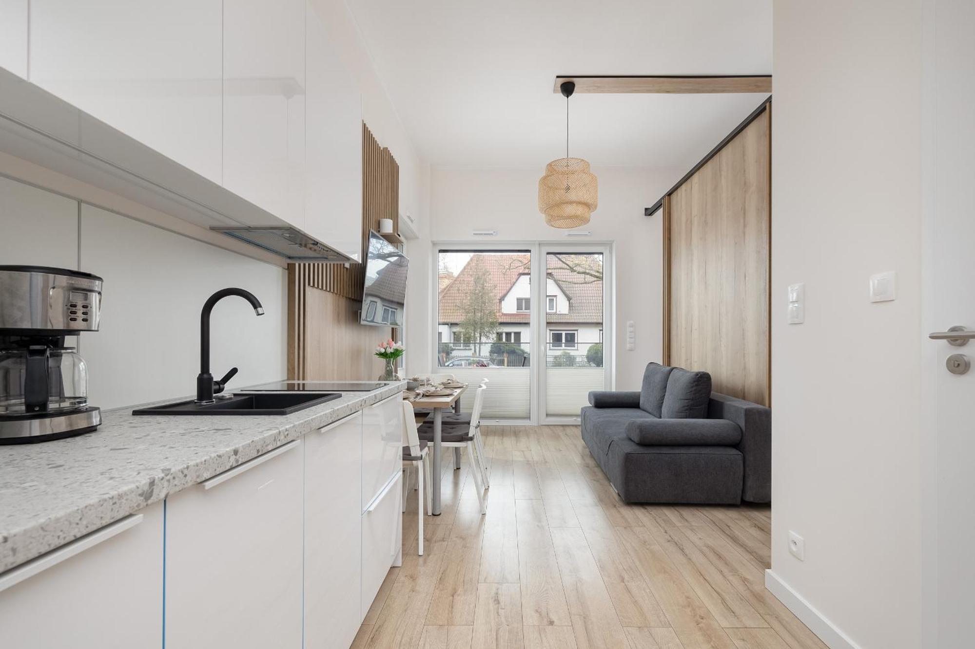Modern Studio With Terrace And Parking In Swinoujscie By Noclegi Renters Exterior photo