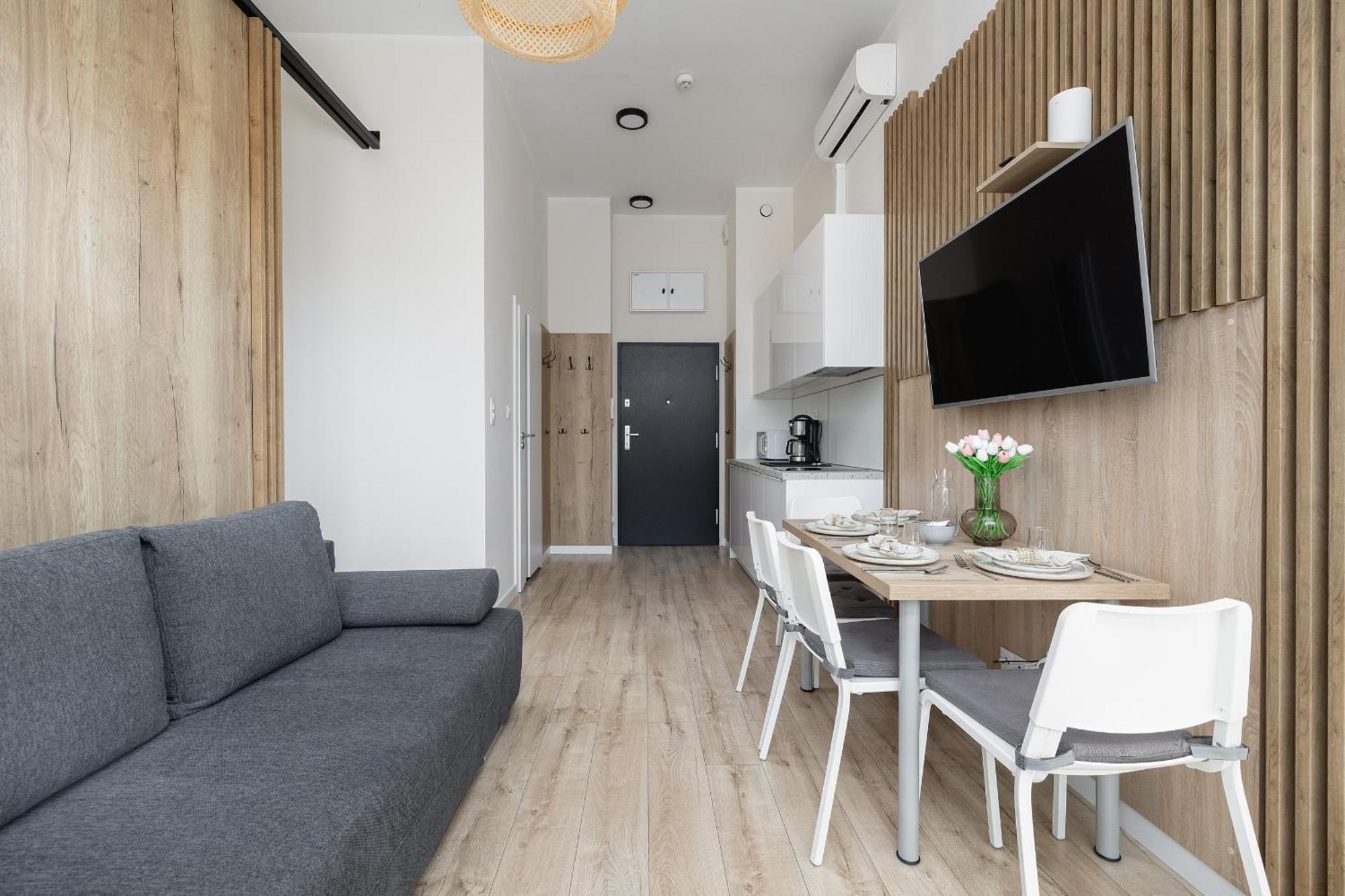 Modern Studio With Terrace And Parking In Swinoujscie By Noclegi Renters Exterior photo